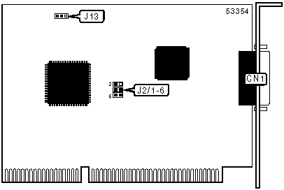 CDPC-XL AT INTERFACE CARD (650-0024-09) IO card Settings and Configuration
