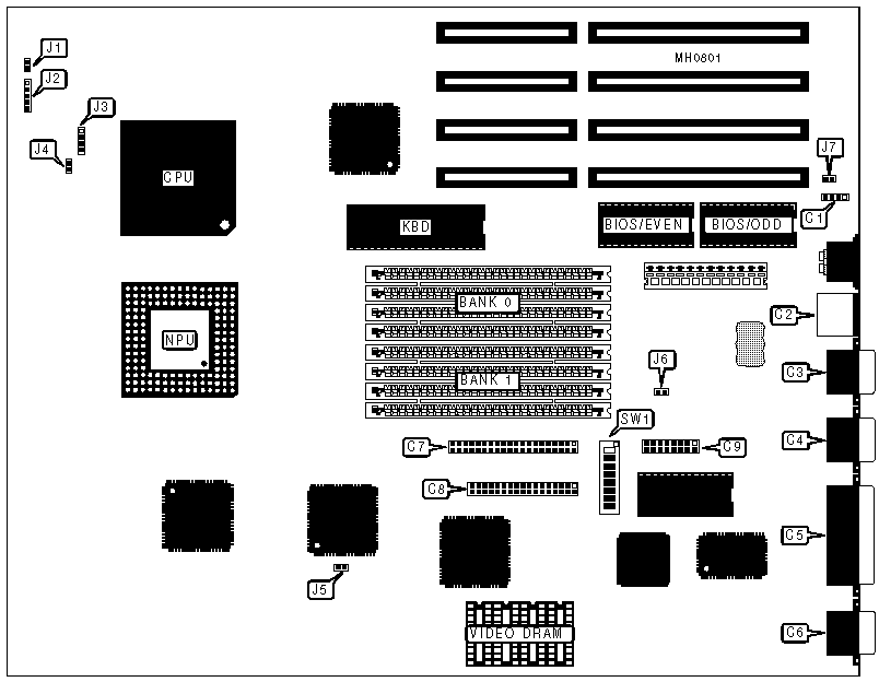 DeskMaster 486S/20 Motherboard Settings and Configuration